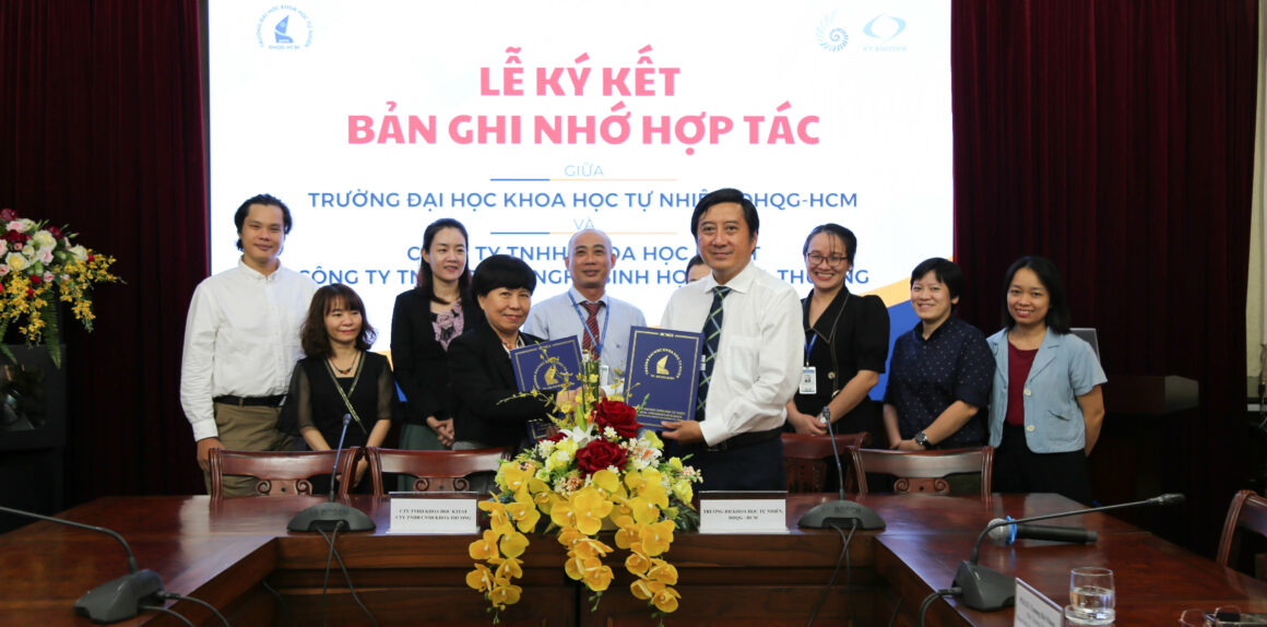 SIGNING CEREMONY OF MOU WITH KTEST AND KHOA THUONG BIOTECH