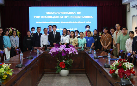 SIGNING CEREMONY OF THE MEMORANDUM OF UNDERSTANDING WITH JEJU NATIONAL UNIVERSITY, KOREA