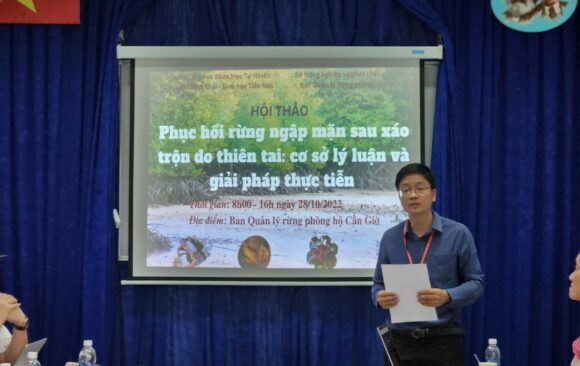 SCIENTIFIC CONFERENCE “RESTORATION OF MANGROVE FORESTS AFTER NATURAL DISASTERS: THEORETICAL FRAMEWORK AND PRACTICAL SOLUTIONS”