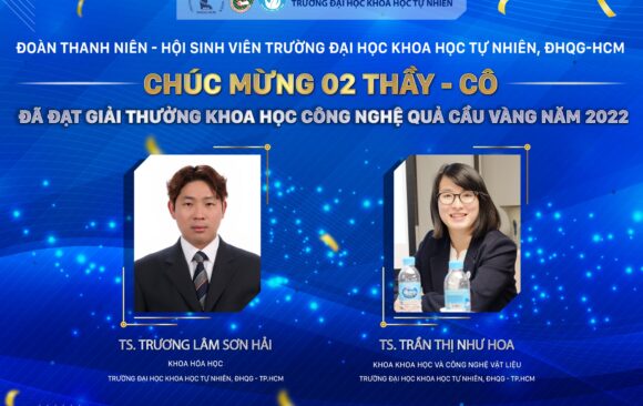 LECTURES AND EXCELLENT STUDENTS RECEIVED THE GOLDEN GLOBE AWARD IN SCIENCE AND TECHNOLOGY AND THE VIET NAM SCIENCE AND TECHNOLOGY AWARD FOR FEMALE STUDENTS IN 2022