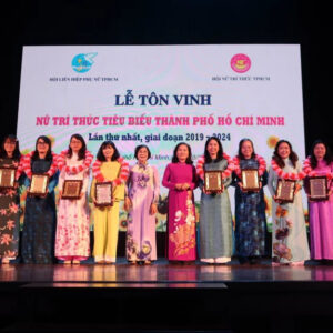 HONOURING OUTSTANDING FEMALES INTELLECTUALS OF HO CHI MINH CITY