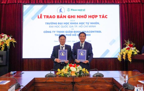 MOU GRANTING CEREMONY WITH VINACONTROL HO CHI MINH CITY INSPECTION COMPANY LIMITED