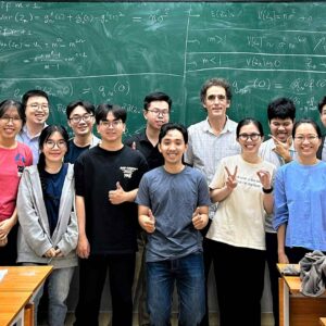 “SWEET FRUITS” FROM THE VIETNAMESE – FRENCH APPLIED MATHEMATICS MASTER’S PROGRAMME