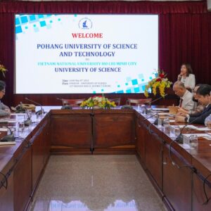 A MEETING WITH POHANG UNIVERSITY OF SCIENCE AND TECHNOLOGY, KOREA