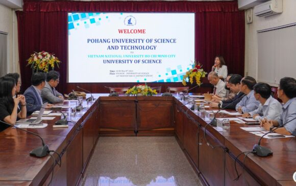 A MEETING WITH POHANG UNIVERSITY OF SCIENCE AND TECHNOLOGY, KOREA