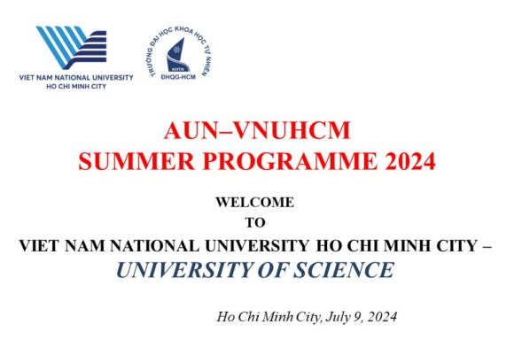 AUN-VNUHCM SUMMER PROGRAMME 2024