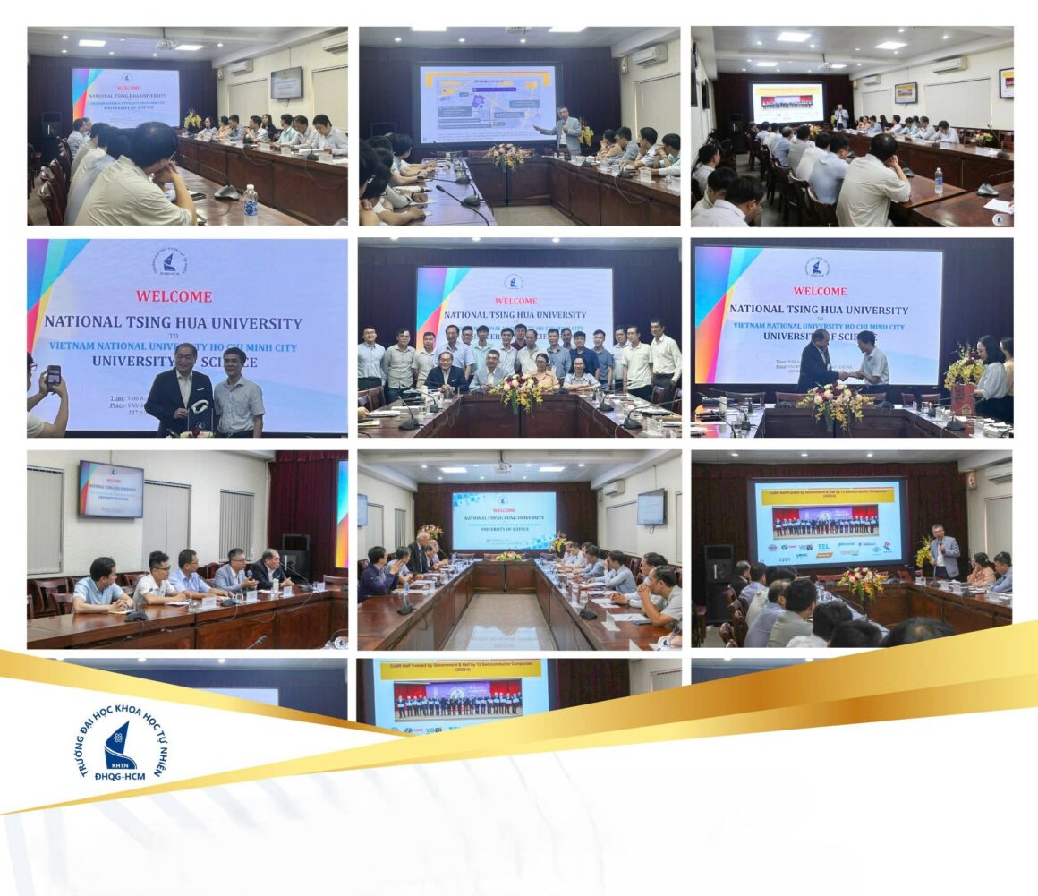 UNIVERSITY OF SCIENCE, VIET NAM NATIONAL UNIVERSITY HO CHI MINH CITY COLLABORATED WITH NATIONAL TSINGHUA UNIVERSITY, TAIWAN IN THE FIELD OF SEMICONDUCTOR MICROELECTRONICS