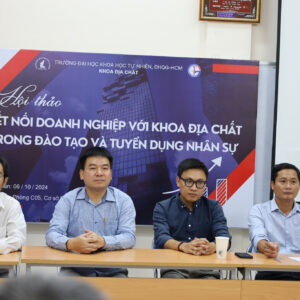 SEMINAR “CONNECTING ENTERPRISES WITH THE FACULTY OF GEOLOGY IN TRAINING AND RECRUITMENT”