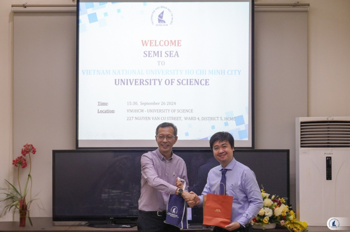 COLLABORATION BETWEEN THE UNIVERSITY OF SCIENCE, VIET NAM NATIONAL UNIVERSITY HO CHI MINH CITY AND THE SOUTHEAST ASIA SEMICONDUCTOR ASSOCIATION SEMI SEA