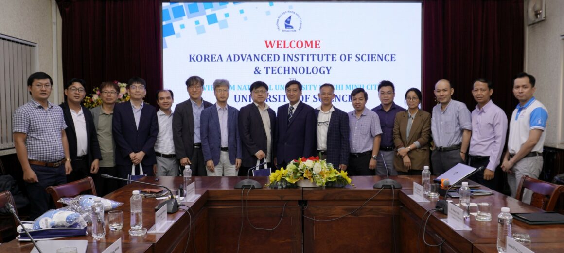 STRENGTHENING COOPERATION WITH THE COLLEGE OF NATURAL SCIENCES, KOREA ADVANCED INSTITUTE OF SCIENCE AND TECHNOLOGY