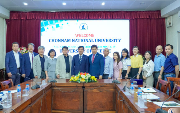 MEETING BETWEEN THE UNIVERSITY OF SCIENCE AND CHONNAM NATIONAL UNIVERSITY, SOUTH KOREA