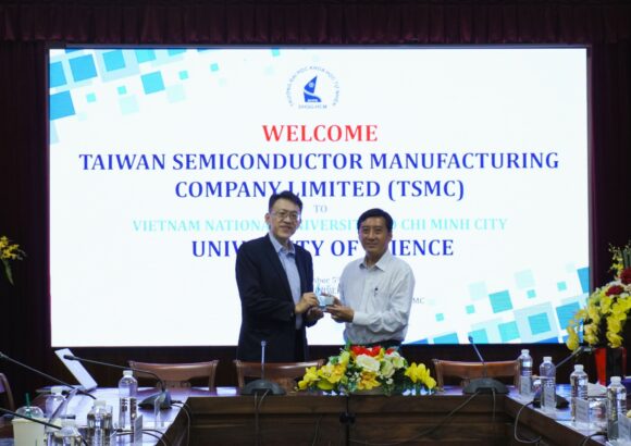 VNUHCM-UNIVERSITY OF SCIENCE HELD A MEETING WITH TAIWAN SEMICONDUCTOR MANUFACTURING COMPANY LIMITED