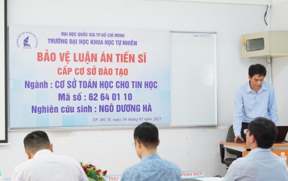 [DOCTORAL THESIS DEFENCE] DOCTORAL CANDIDATE NGÔ DƯƠNG HÀ DEFENDS THE DOCTORAL THESIS AT UNIVERSITY LEVEL ON THE TOPIC “DETECTION AND CLASSIFICATION OF VIOLENT BEHAVIOUR AMONG STUDENTS IN SCHOOLS”