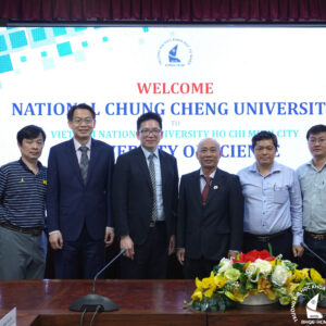 NATIONAL CHUNG CHENG UNIVERSITY, TAIWAN VISITED VNUHCM-UNIVERSITY OF SCIENCE