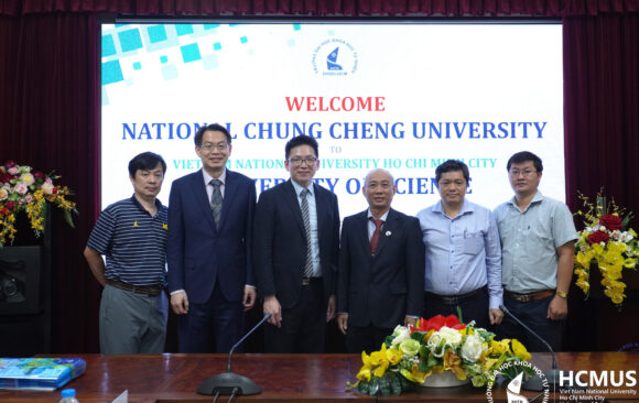 NATIONAL CHUNG CHENG UNIVERSITY, TAIWAN VISITED VNUHCM-UNIVERSITY OF SCIENCE