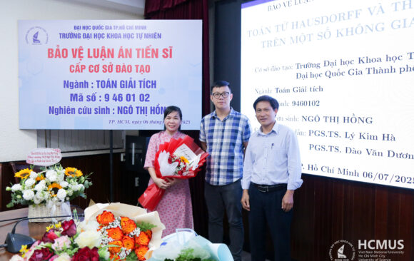 [DOCTORAL THESIS DEFENCE] RESEARCHER NGÔ THỊ HỒNG SUCCESSFULLY DEFENDED DOCTORAL DISSERTATION IN MATHEMATICAL ANALYSIS