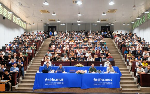 DSCF9354 OPENING OF “FIT@HCMUS SUMMER SCHOOL 2025” ON GENERATIVE ARTIFICIAL INTELLIGENCE AND MULTI-AGENT SYSTEMS