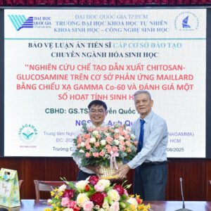 [DOCTORAL THESIS DEFENCE] RESEARCHER LÊ ANH QUỐC SUCCESSFULLY DEFENDS DOCTORAL DISSERTATION IN BIOCHEMISTRY