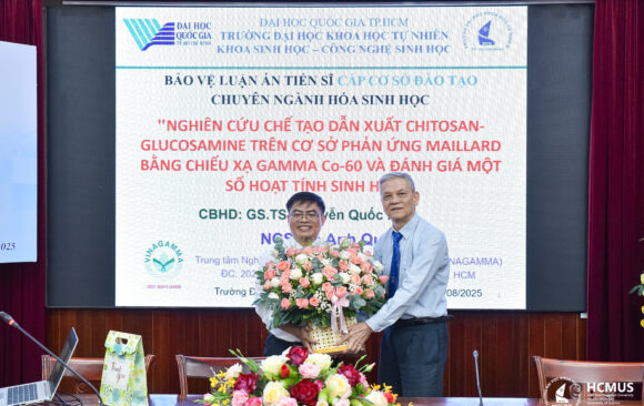 [DOCTORAL THESIS DEFENCE] RESEARCHER LÊ ANH QUỐC SUCCESSFULLY DEFENDS DOCTORAL DISSERTATION IN BIOCHEMISTRY