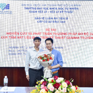 [DOCTORAL THESIS DEFENCE] RESEARCHER HUỲNH ĐÌNH CHƯƠNG SUCCESSFULLY DEFENDS DOCTORAL DISSERTATION IN ATOMIC AND NUCLEAR PHYSICS