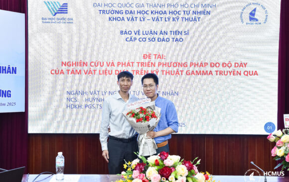 [DOCTORAL THESIS DEFENCE] RESEARCHER HUỲNH ĐÌNH CHƯƠNG SUCCESSFULLY DEFENDS DOCTORAL DISSERTATION IN ATOMIC AND NUCLEAR PHYSICS