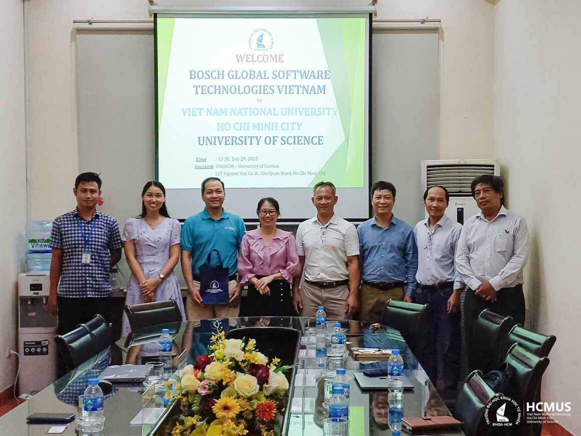 VNUHCM-UNIVERSITY OF SCIENCE AND BOSCH VIET NAM STRENGTHEN PRACTICE-ORIENTED EDUCATION COLLABORATION