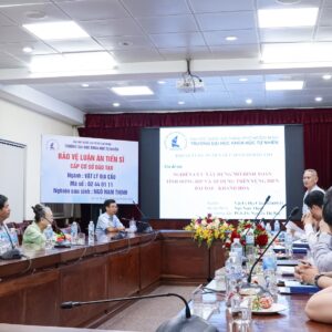 [DOCTORAL THESIS DEFENCE] RESEARCHER NGÔ NAM THỊNH SUCCESSFULLY DEFENDS DOCTORAL THESIS IN GEOPHYSICS