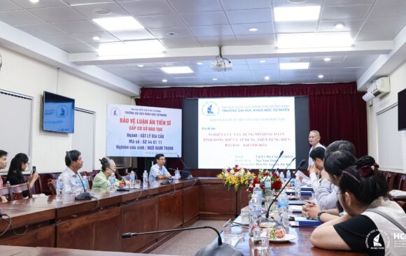 [DOCTORAL THESIS DEFENCE] RESEARCHER NGÔ NAM THỊNH SUCCESSFULLY DEFENDS DOCTORAL THESIS IN GEOPHYSICS