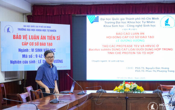 [DOCTORAL THESIS DEFENCE] RESEARCHER LÊ DƯƠNG VƯƠNG SUCCESSFULLY DEFENDS DOCTORAL THESIS IN MICROBIOLOGY
