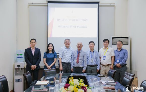 IMG_7277 HCMUS WELCOMES DELEGATION FROM THE UNIVERSITY OF HOUSTON, USA