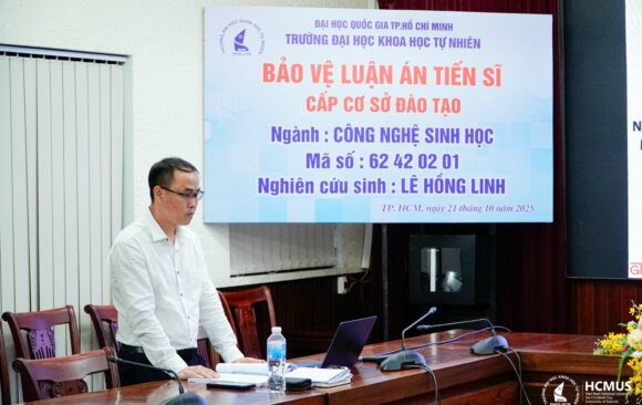 [DOCTORAL THESIS DEFENCE] RESEARCHER LÊ HỒNG LINH SUCCESSFULLY DEFENDS DOCTORAL THESIS IN BIOLOGY – BIOTECHNOLOGY