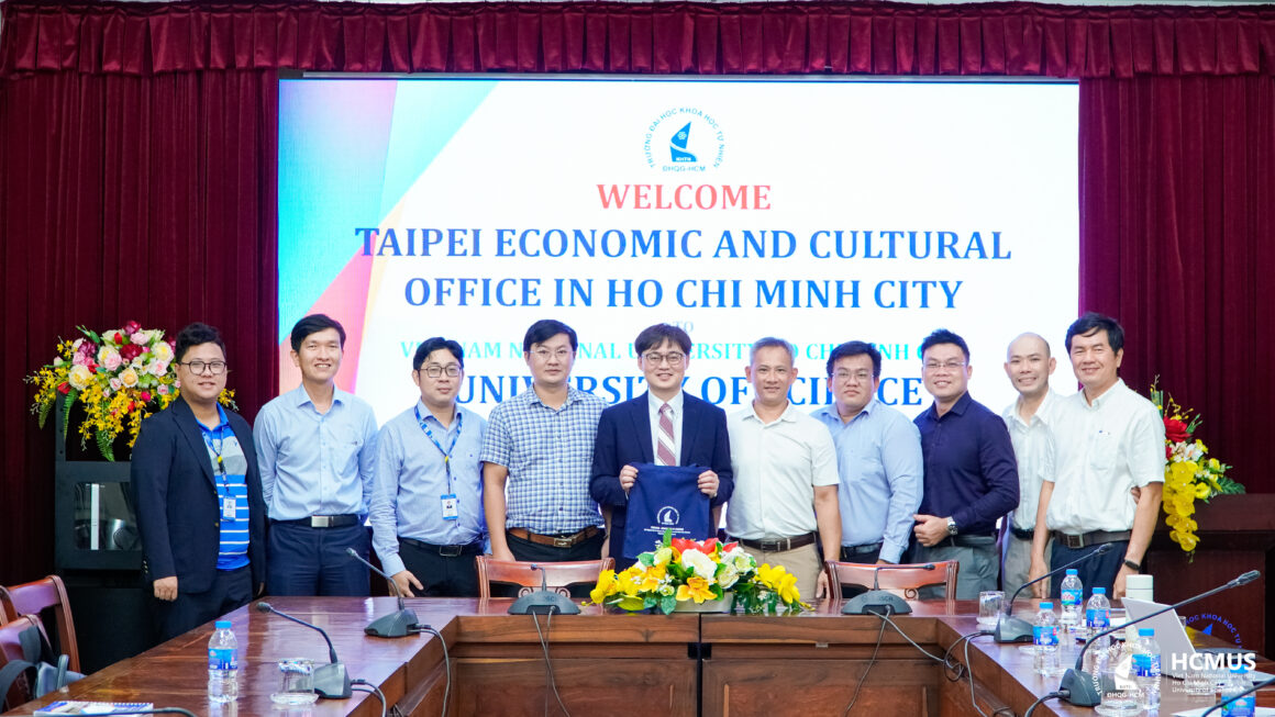 VNUHCM-UNIVERSITY OF SCIENCE FORTIFIES ACADEMIC RELATIONS AND SECURES DOCTORAL FUNDING WITH TAIWAN
