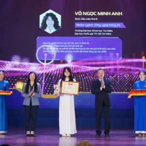 [OUTSTANDING ROLE MODELS] VÕ NGỌC MINH ANH – VIETNAMESE FEMALE STUDENT IN SCIENCE AND TECHNOLOGY: A JOURNEY OF ‘ANSWERING WITH RESULTS’ AND THE ASPIRATION FOR AI TO IMPACT USERS