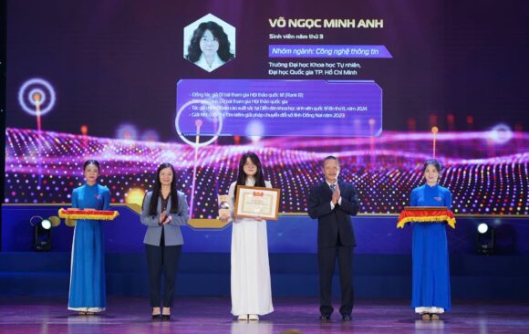 [OUTSTANDING ROLE MODELS] VÕ NGỌC MINH ANH – VIETNAMESE FEMALE STUDENT IN SCIENCE AND TECHNOLOGY: A JOURNEY OF ‘ANSWERING WITH RESULTS’ AND THE ASPIRATION FOR AI TO IMPACT USERS