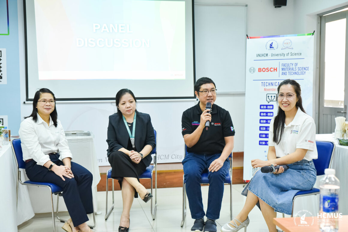 CONNECTING TRAINING AND PRACTICE: A SPECIALIST EXCHANGE AND CAREER OPPORTUNITIES WORKSHOP WITH BOSCH HCP LONG THANH FACTORY