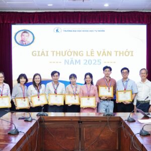 2025 LE VAN THOI AWARDS: RECOGNISING OUTSTANDING SCIENTIFIC RESEARCH