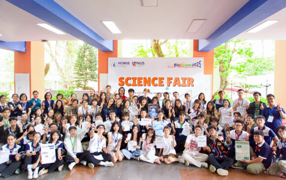 _DSC3734 SCIENCE FAIR – BIOXPLORE 2025: AN INTERNATIONAL ACADEMIC EXCHANGE FESTIVAL BETWEEN HCMUS AND NUS, SINGAPORE