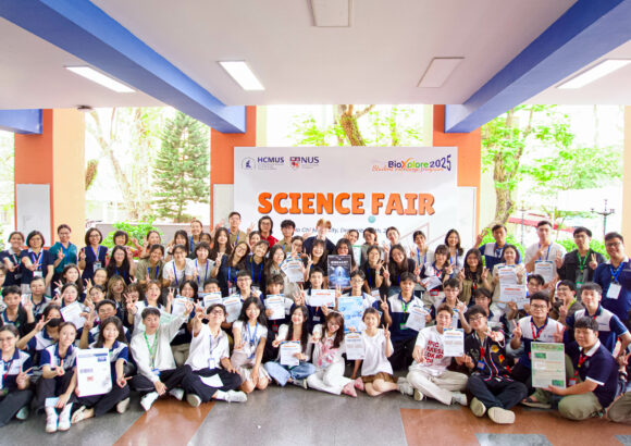 SCIENCE FAIR – BIOXPLORE 2025: AN INTERNATIONAL ACADEMIC EXCHANGE FESTIVAL BETWEEN HCMUS AND NUS, SINGAPORE