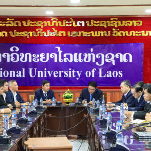 STRENGTHENING INTERNATIONAL COOPERATION BETWEEN VNUHCM-UNIVERSITY OF SCIENCE AND THE NATIONAL UNIVERSITY OF LAOS