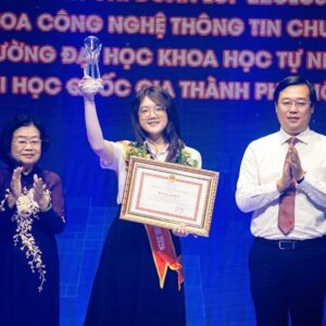 UNDERGRADUATE STUDENT FROM VNUHCM-UNIVERSITY OF SCIENCE HONOURED AS HO CHI MINH CITY OUTSTANDING YOUNG CITIZEN 2025