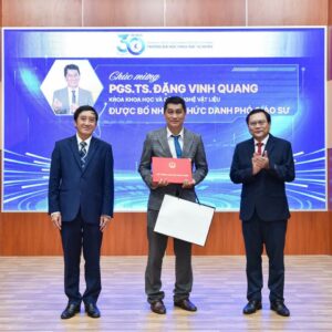 [OUTSTANDING ROLE MODELS] PROF. ĐẶNG VINH QUANG: FROM THE DREAM OF RURAL ELECTRIFICATION TO AN UNYIELDING SCIENTIFIC JOURNEY