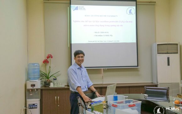 [VNUHCM S&T PROJECT EVALUATION] MICRO-NANOSTRUCTURED V₂O₅ PHOTOCATALYTIC MATERIALS