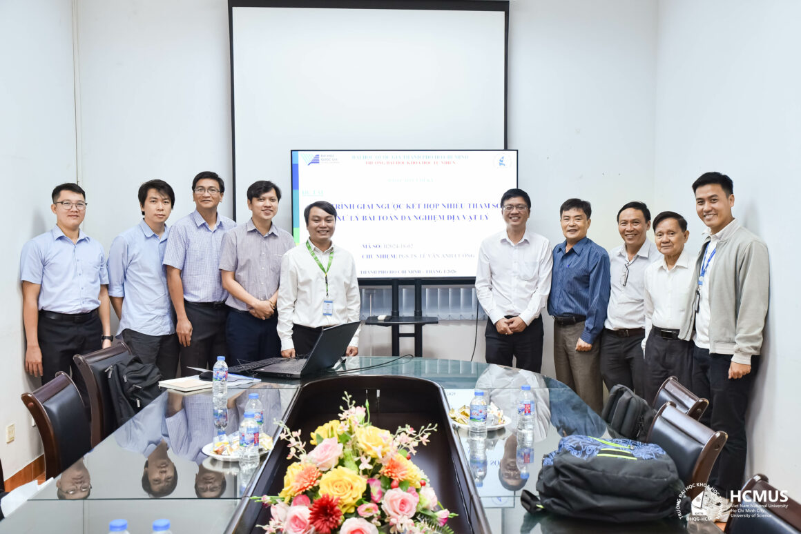 [VNUHCM S&T PROJECT EVALUATION] MULTI-PARAMETER INVERSION PROCESS FOR ADDRESSING NON-UNIQUENESS IN GEOPHYSICAL INVERSE PROBLEMS