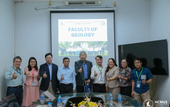 FACULTY OF GEOLOGY COLLABORATES WITH PROFESSORS FROM NATIONAL TAIWAN UNIVERSITY AND NATIONAL DONG HWA UNIVERSITY (TAIWAN)