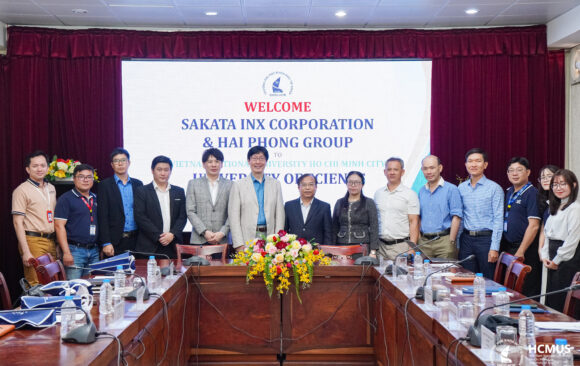 VNUHCM–UNIVERSITY OF SCIENCE WELCOMES DELEGATIONS FROM SAKATA INX GROUP (JAPAN) AND HAI PHONG COMPANY