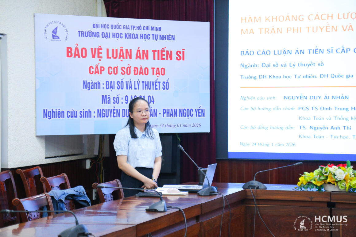 [DOCTORAL THESIS DEFENCE] NGUYỄN DUY ÁI NHÂN SUCCESSFULLY DEFENDS DISSERTATION IN ALGEBRA AND NUMBER THEORY