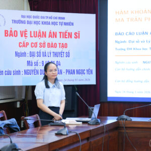 [DOCTORAL THESIS DEFENCE] NGUYỄN DUY ÁI NHÂN SUCCESSFULLY DEFENDS DISSERTATION IN ALGEBRA AND NUMBER THEORY