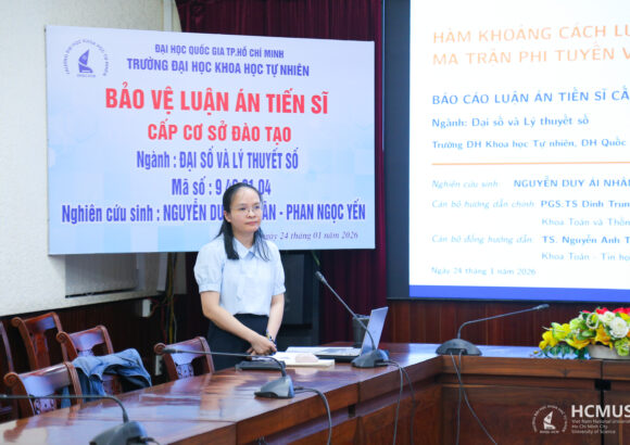 [DOCTORAL THESIS DEFENCE] NGUYỄN DUY ÁI NHÂN SUCCESSFULLY DEFENDS DISSERTATION IN ALGEBRA AND NUMBER THEORY