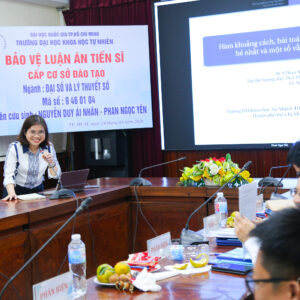 [DOCTORAL THESIS DEFENCE] PHAN NGỌC YẾN SUCCESSFULLY DEFENDS DISSERTATION IN ALGEBRA AND NUMBER THEORY