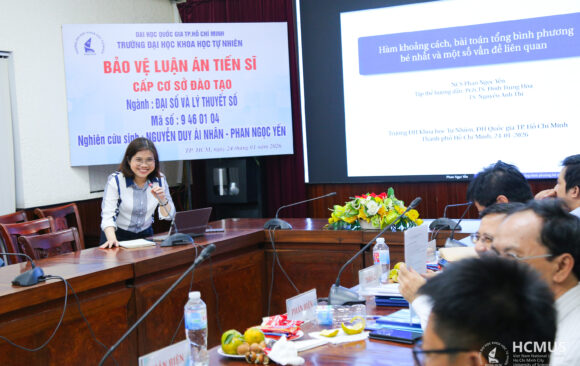 [DOCTORAL THESIS DEFENCE] PHAN NGỌC YẾN SUCCESSFULLY DEFENDS DISSERTATION IN ALGEBRA AND NUMBER THEORY
